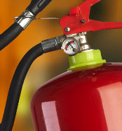 Fire Extinguisher Closeup
